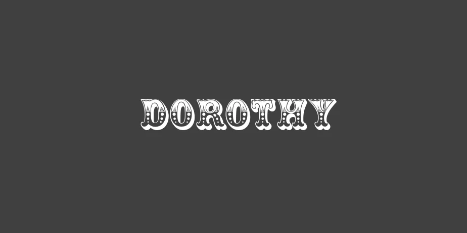 Fonte Dorothy