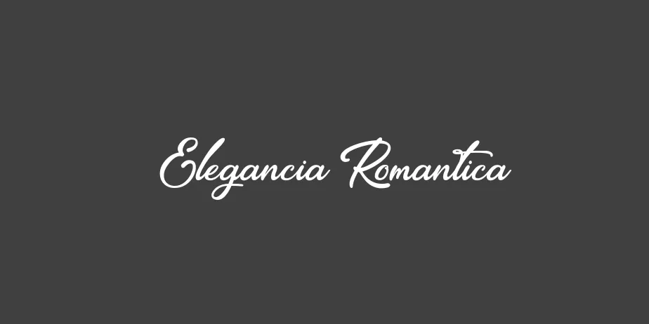 Fonte Elegancia Romantica