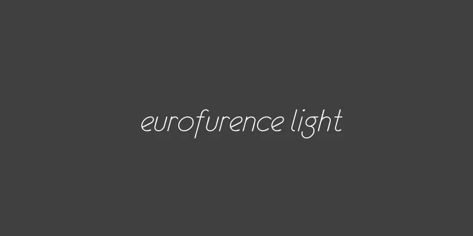 Fonte eurofurence light