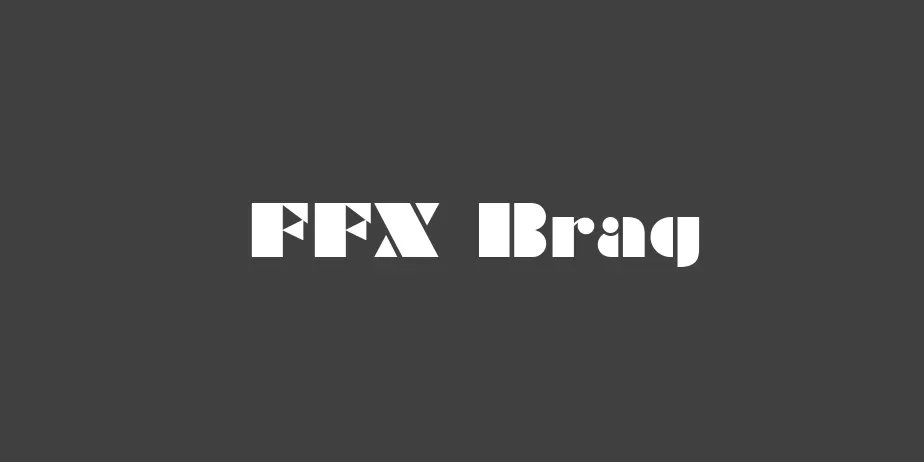 Fonte FFX Brag