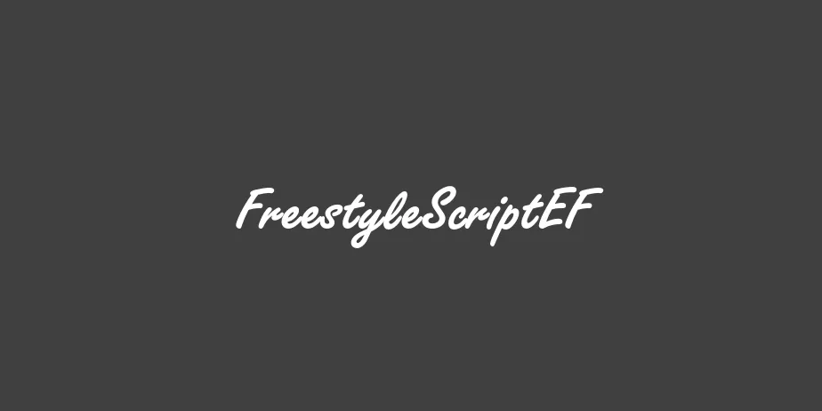 Fonte FreestyleScriptEF