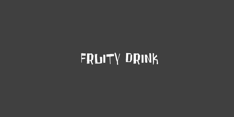 Fonte Fruity Drink