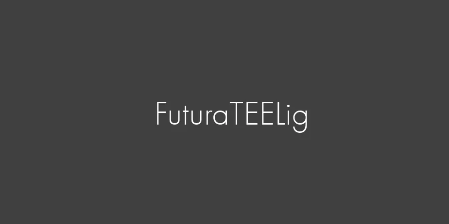 Fonte FuturaTEELig