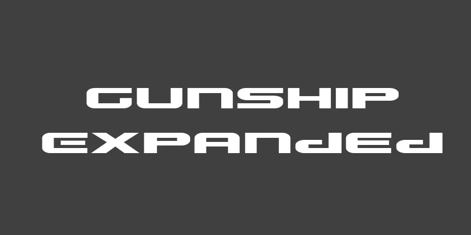 Fonte Gunship Expanded