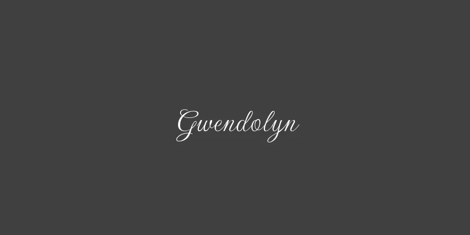 Fonte Gwendolyn