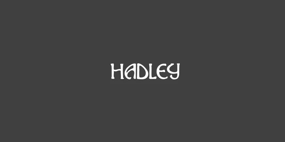 Fonte Hadley