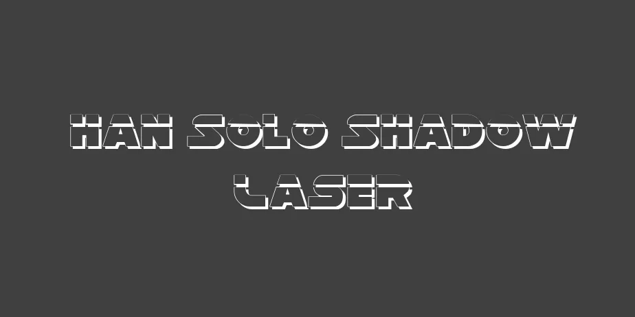 Fonte Han Solo Shadow Laser