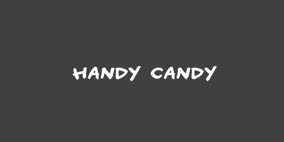 Fonte Handy candy