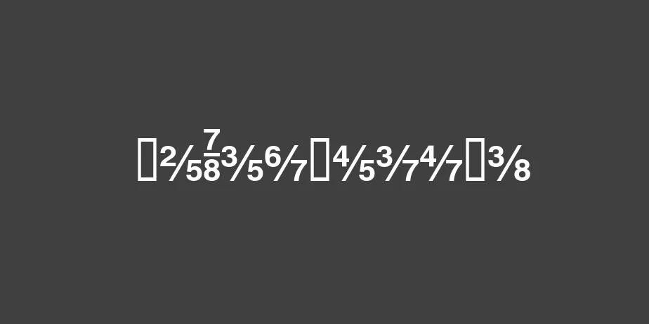 Fonte HeFractions