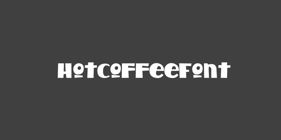 Fonte HotCoffeeFont