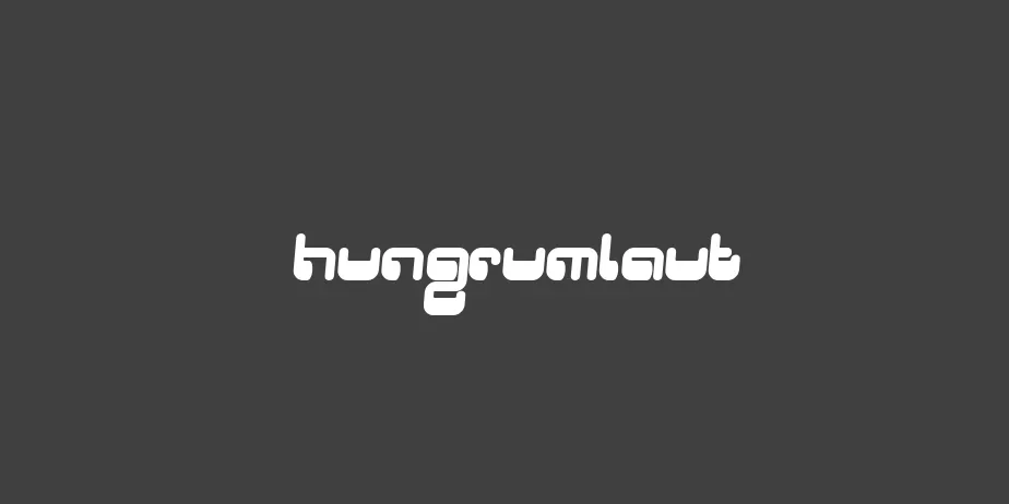 Fonte Hungrumlaut