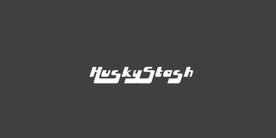 Fonte HuskyStash