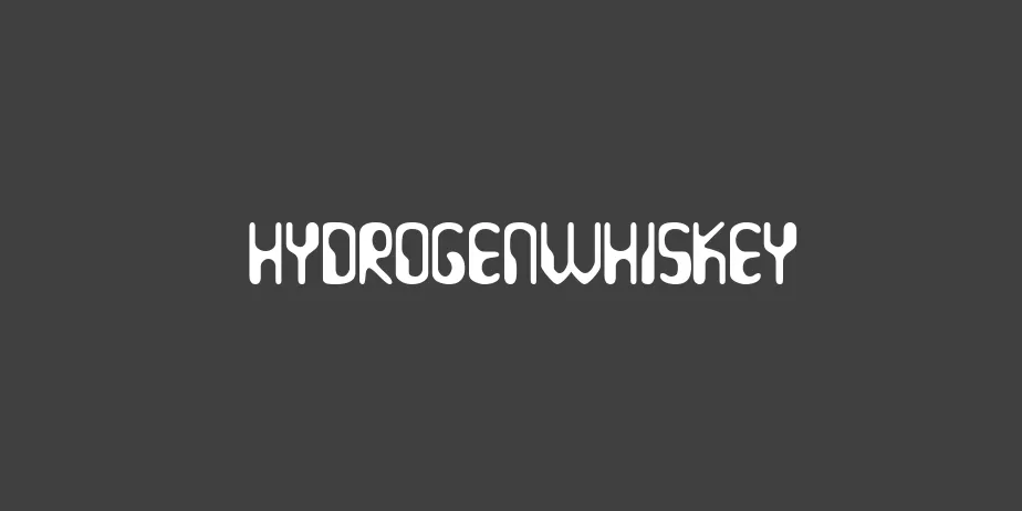 Fonte HydrogenWhiskey