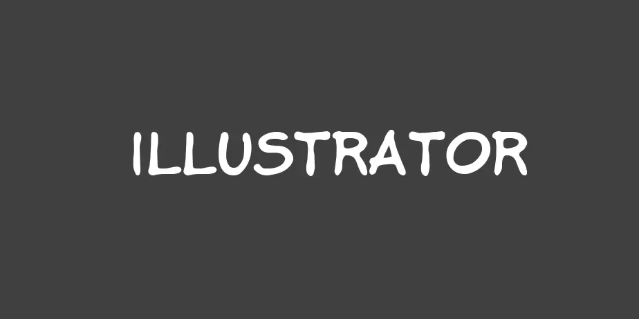 Fonte Illustrator