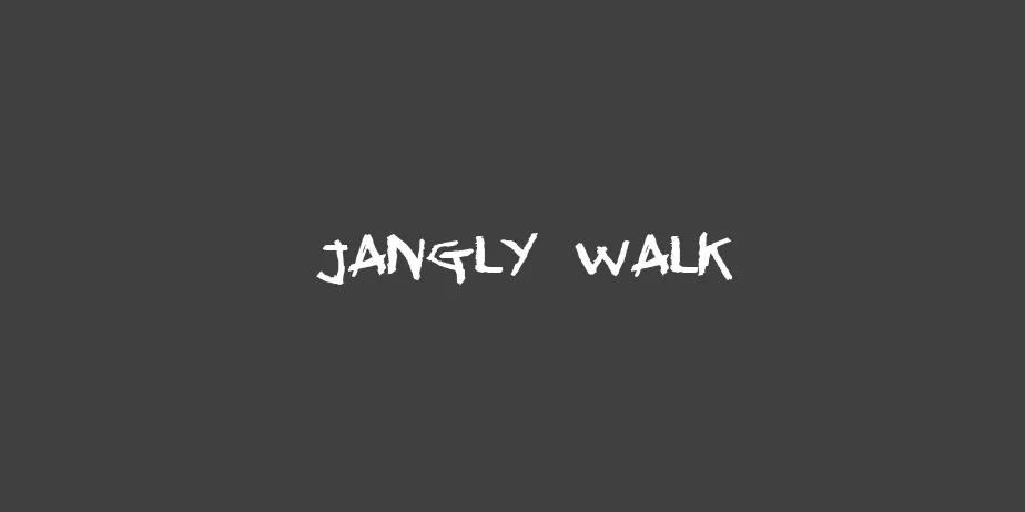 Fonte Jangly walk