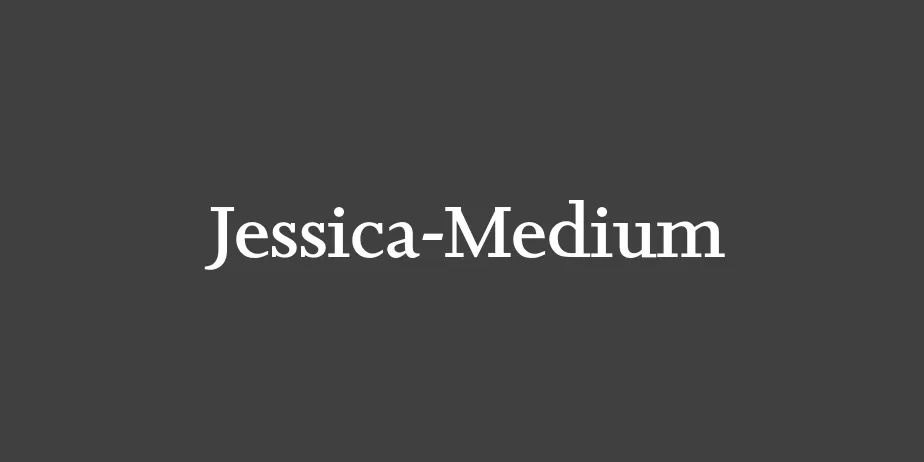 Fonte Jessica-Medium