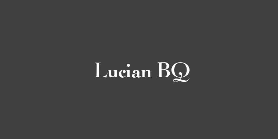 Fonte Lucian BQ