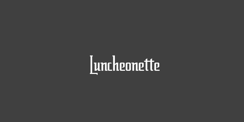 Fonte Luncheonette