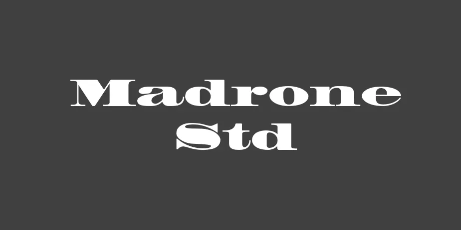 Fonte Madrone Std