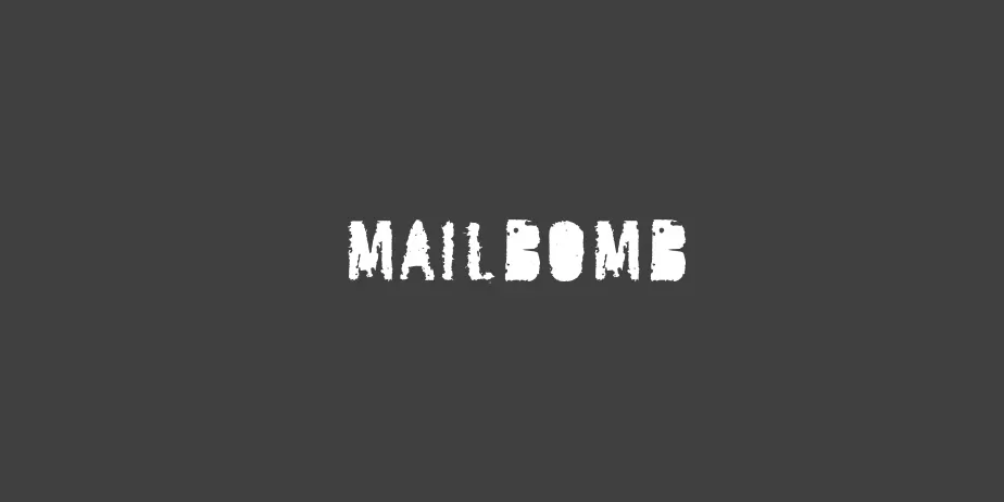 Fonte MailBomb