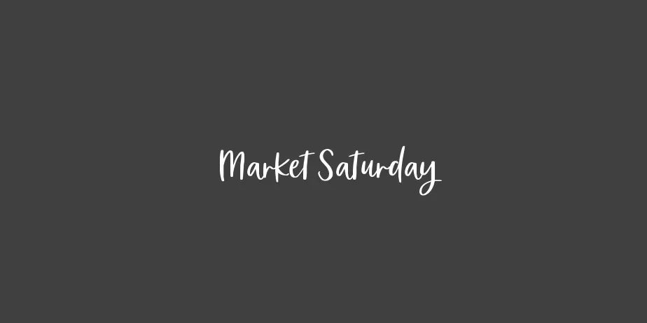 Fonte Market Saturday