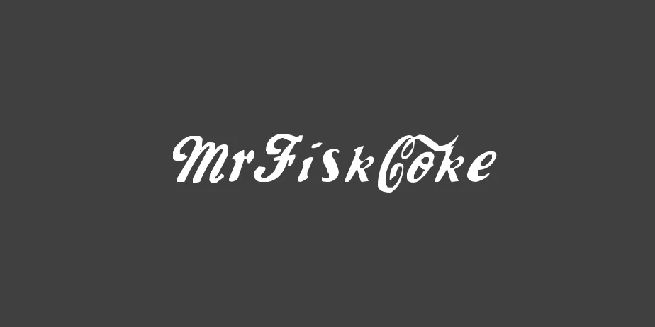 Fonte MrFisk-Coke