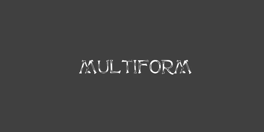 Fonte Multiform