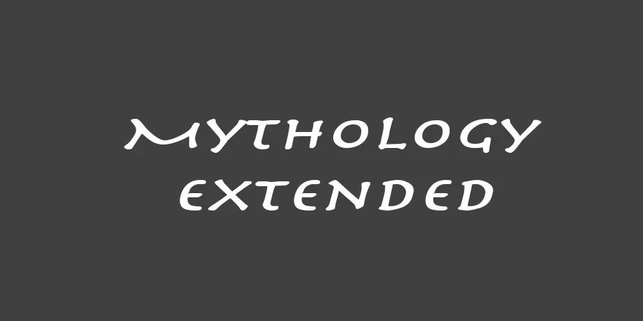 Fonte Mythology Extended