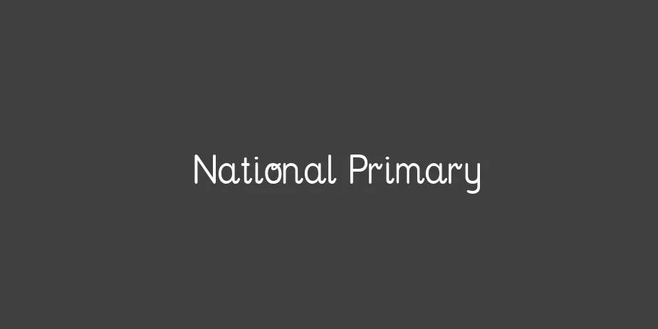 Fonte National Primary