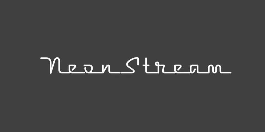 Fonte NeonStream