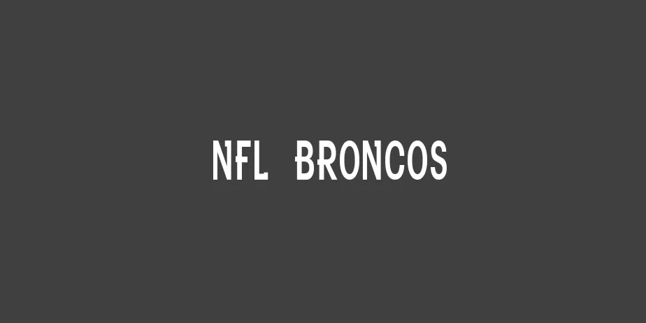Fonte NFL Broncos