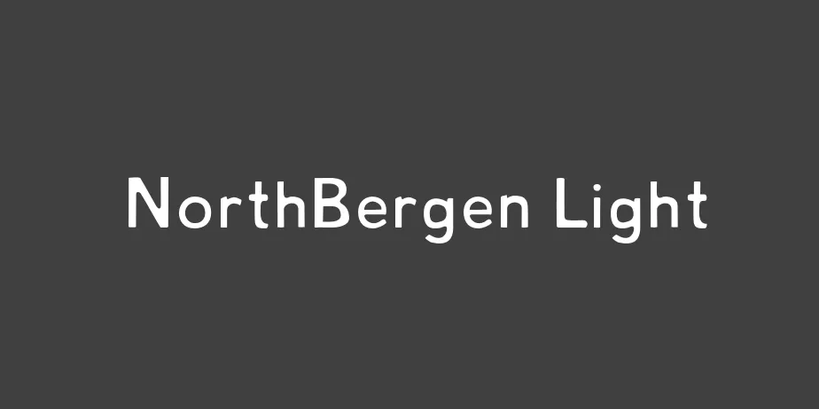 Fonte NorthBergen Light