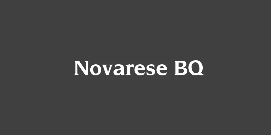 Fonte Novarese BQ