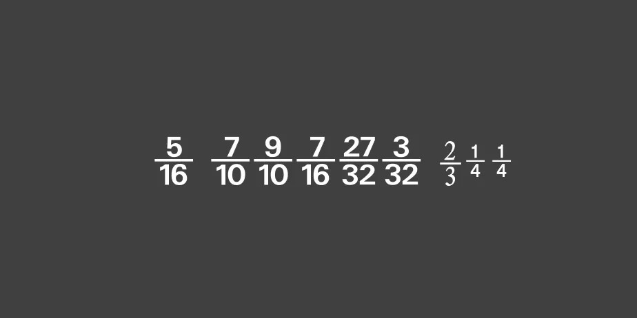 Fonte Numerics P11