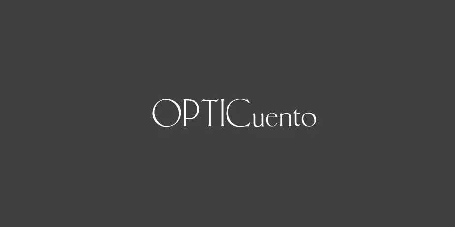 Fonte OPTICuento