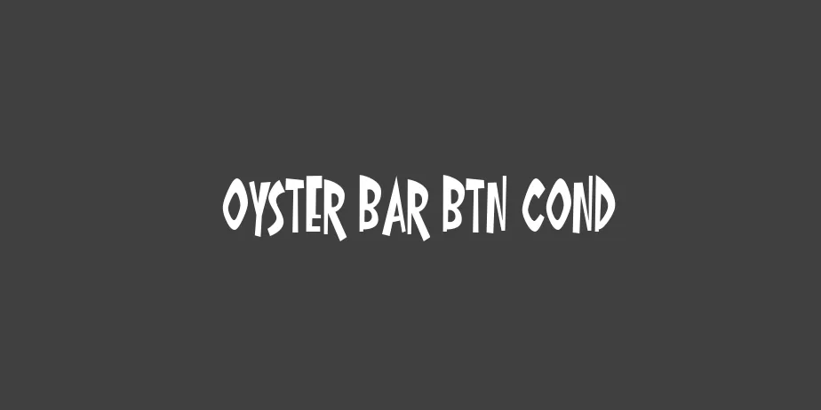 Fonte Oyster Bar BTN Cond