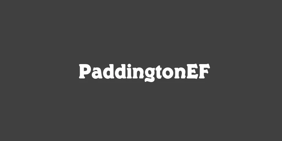 Fonte PaddingtonEF