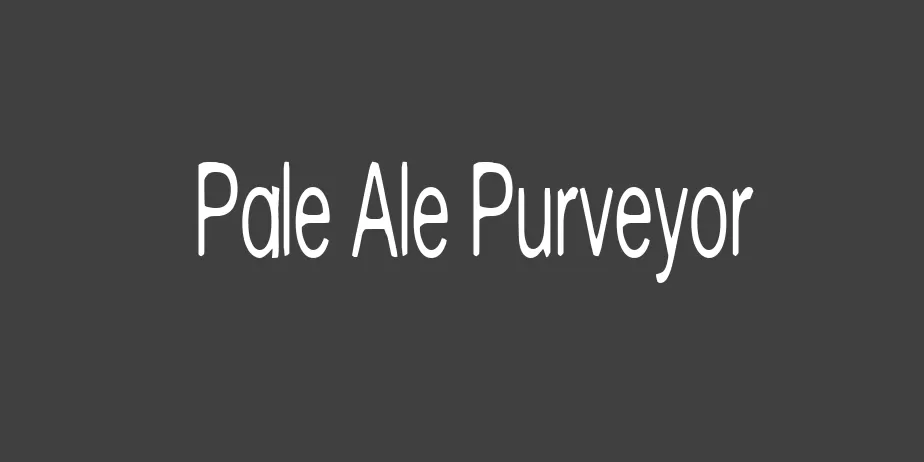 Fonte Pale Ale Purveyor