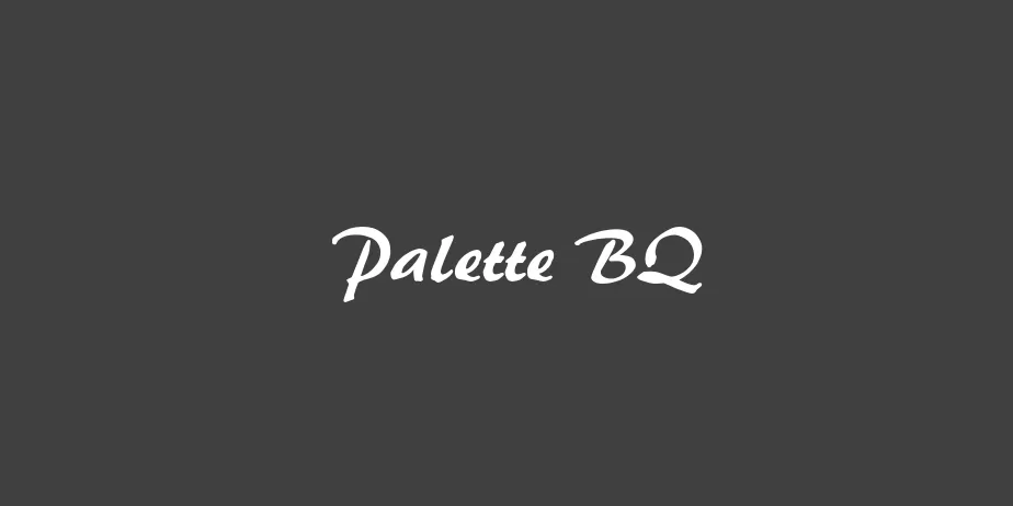 Fonte Palette BQ