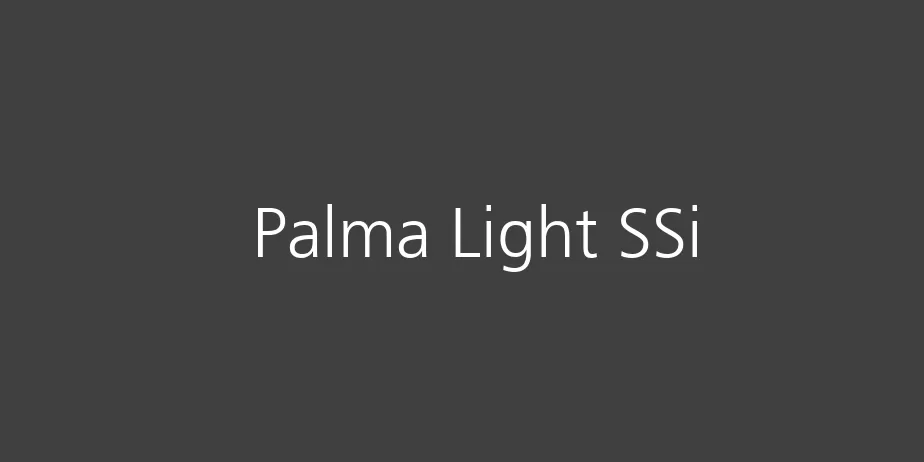 Fonte Palma Light SSi