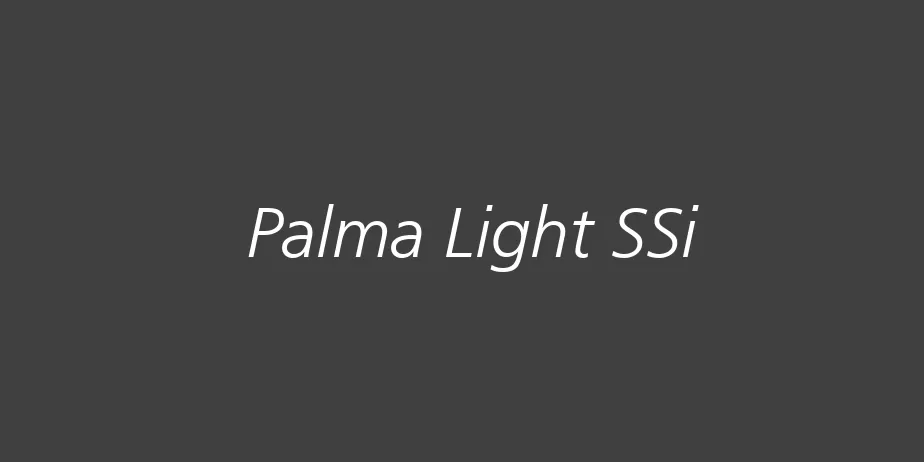 Fonte Palma Light SSi