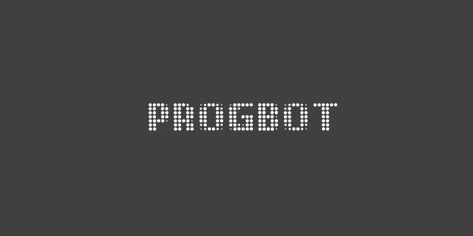 Fonte PROGBOT