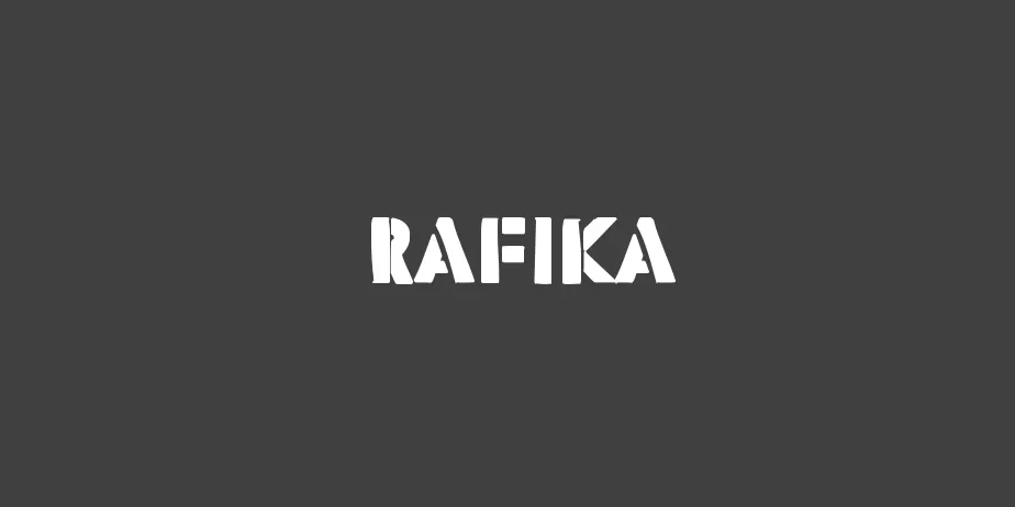 Fonte Rafika