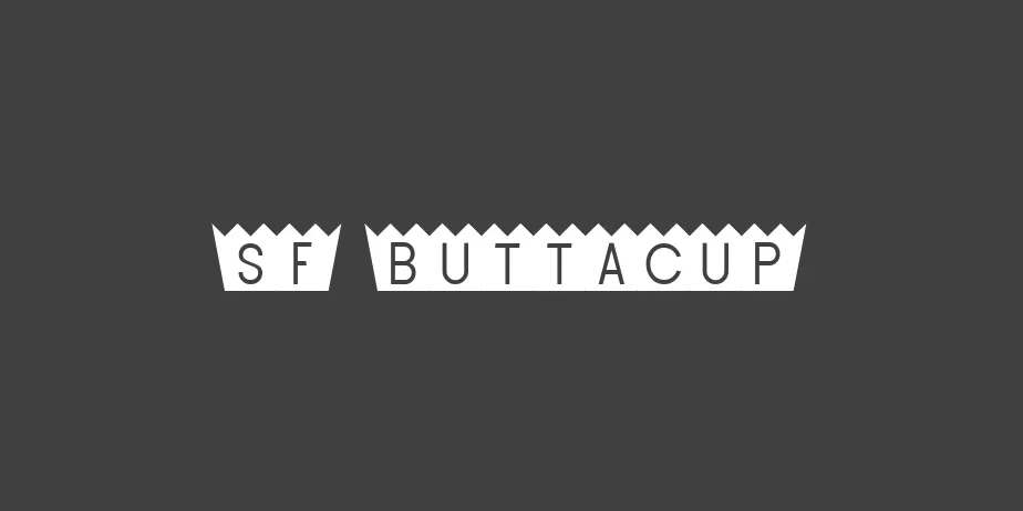 Fonte SF Buttacup