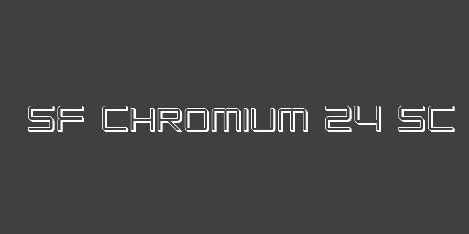 Fonte SF Chromium 24 SC