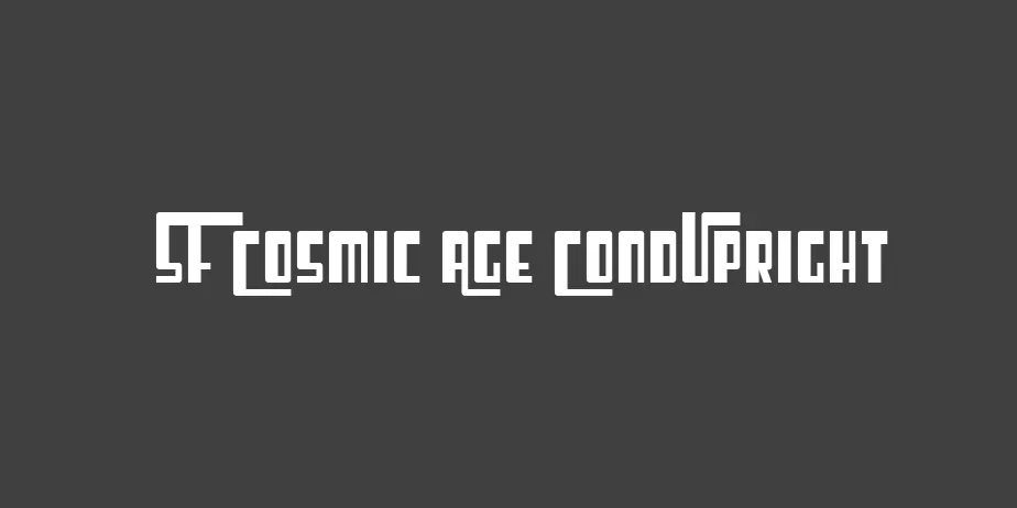 Fonte SF Cosmic Age CondUpright