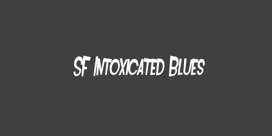 Fonte SF Intoxicated Blues