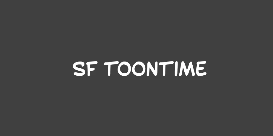 Fonte SF Toontime