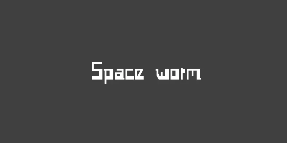 Fonte Space worm