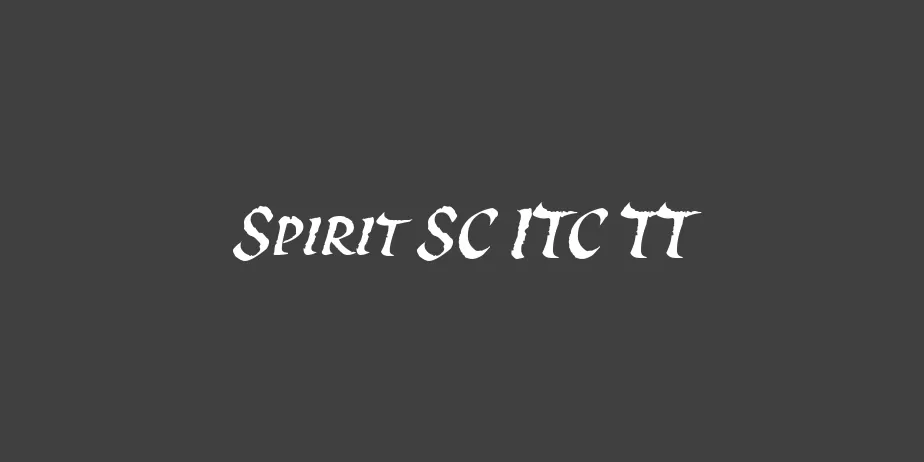 Fonte Spirit SC ITC TT